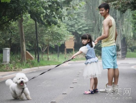 田亮与女儿田雨橙