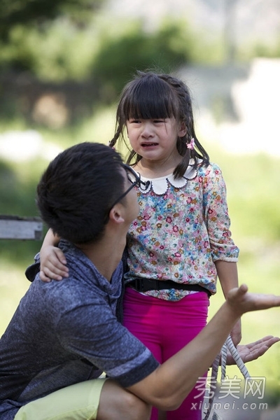 田亮与女儿田雨橙