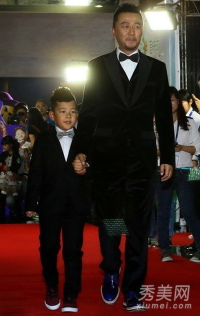 郭涛与儿子石头