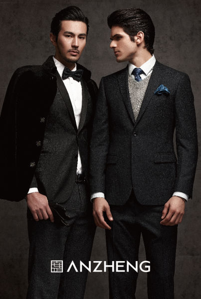 安正男装揭秘方圆精致的正装法则