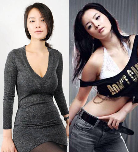 林智慧素颜照与上妆照对比