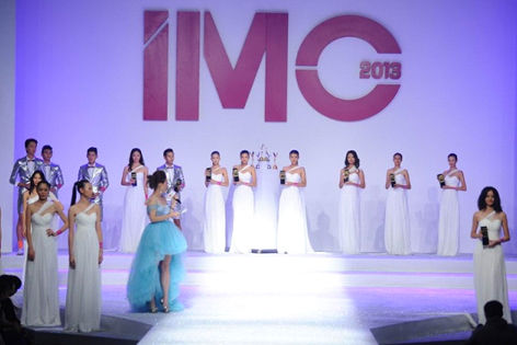 2013第十八届上海国际模特大赛十佳模特