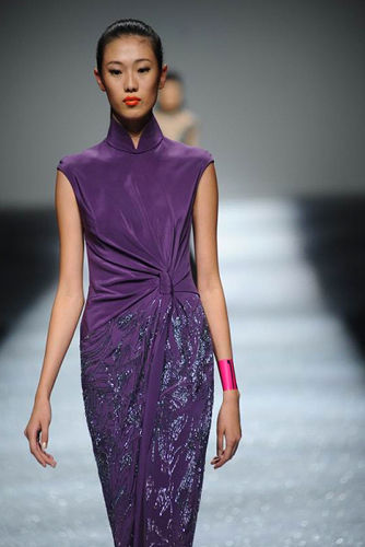 2013第十八届上海国际模特大赛十佳模特之一马昱