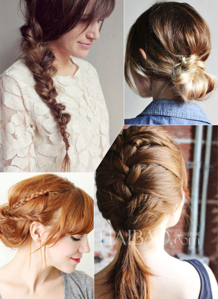 寒冬挡不住森系唯美 4款DIY编发轻松学