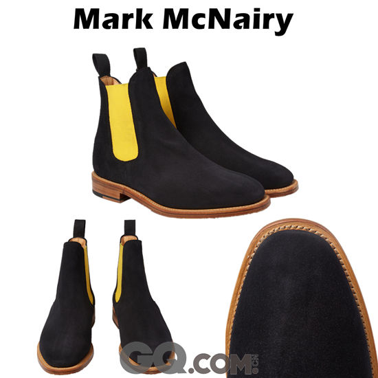 Mark McNairy 麂皮切尔西靴 £311.03GBP