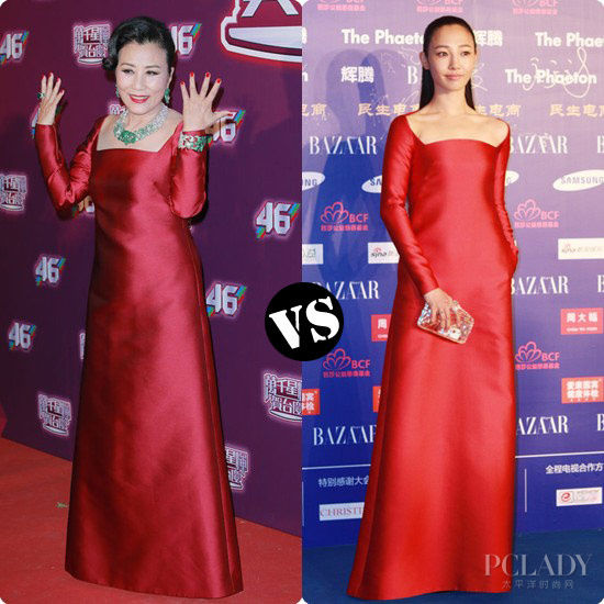 　　汪明荃(11月19日) VS 白百何(10月10日)