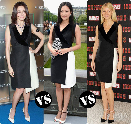 　　关之琳(11月14日) VS 徐静蕾(7月1日) VS 格温妮丝·帕特洛(Gwyneth Paltrow 4月17日)
