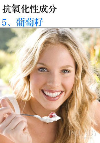 抗氧化成分：葡萄籽
