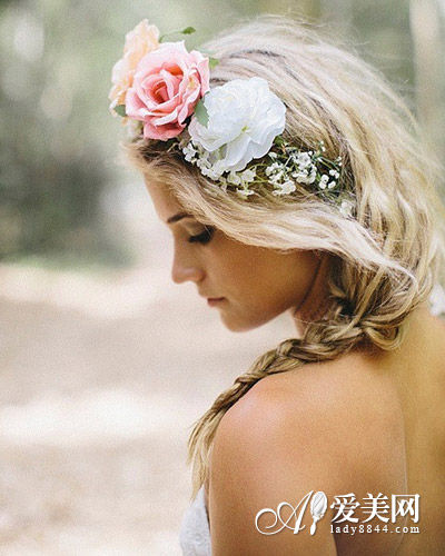 冬季唯美新娘吸睛发型