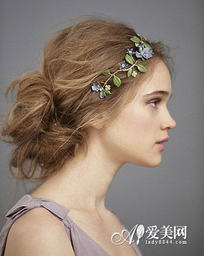 冬季唯美新娘吸睛发型