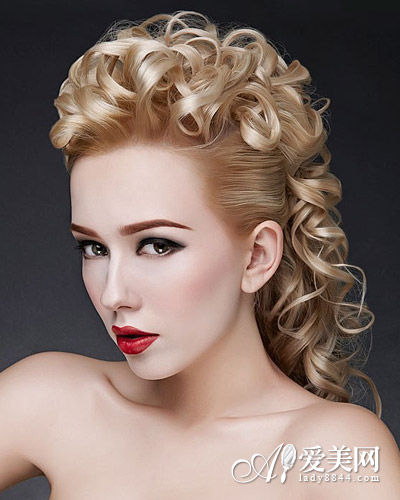 冬季唯美新娘吸睛发型