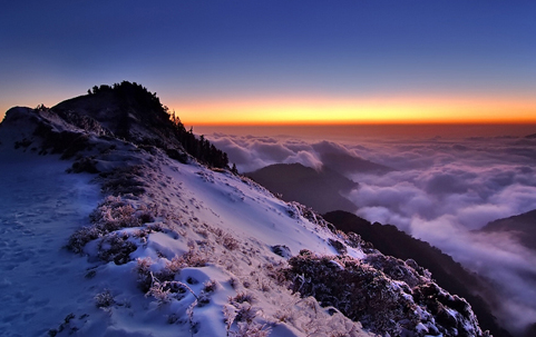“亚热带雪乡”合欢山