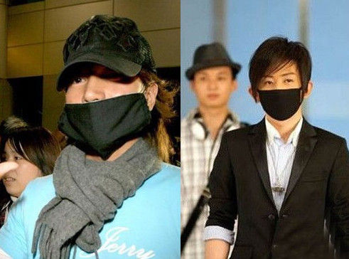 明星雾霾口罩style