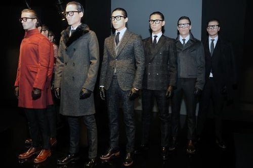 宝姿2013秋冬系列男装