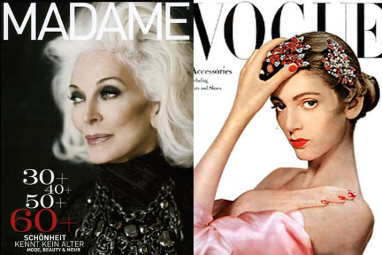 15岁就登上Vogue杂志封面的Carmen Dell’Orefice