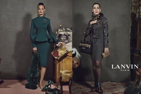 Jacquie Tajah Murdock 出演 Lanvin 2012秋冬广告