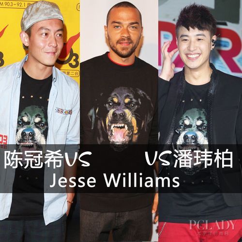 　　陈冠希VSJesse WilliamsVS潘玮柏