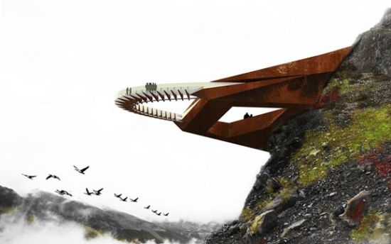 加拿大冰川天空步道