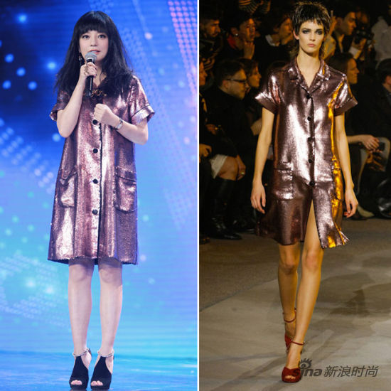 赵薇in Marc Jacobs 2013 秋冬