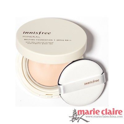 Innisfree矿物质纯安动人粉底膏、乐活自然美妆小滚轮