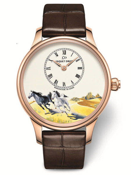 雅克德罗(Jaquet Droz)中国马年款全新艺术工坊系列腕表