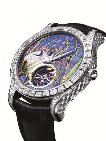 积家Master Grand Tourbillon Enamel陀飞轮珐琅大师系列腕表