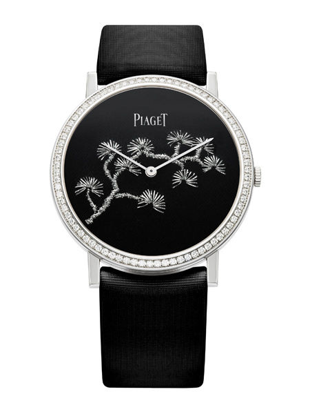 Piaget Altiplano贵金属丝线刺绣腕表
