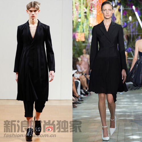 女装元素：褶裥下摆