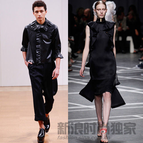 女装元素：荷叶边