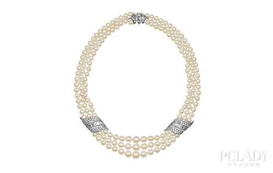 Van Cleef & Arpels订婚珍珠项链