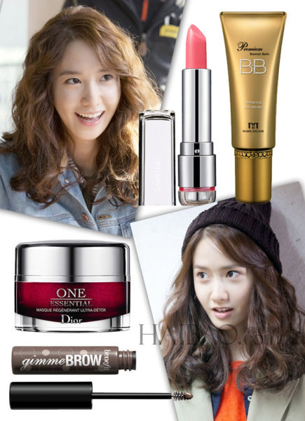 追剧更要追妆容 允儿无PS柔焦裸肌学起来