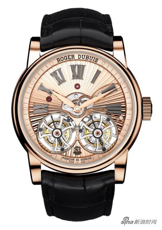 Hommage Double Flying Tourbillon双飞行陀飞轮手工玑镂腕表