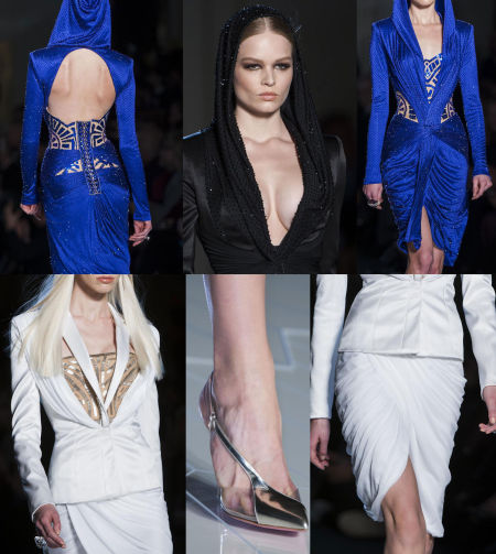 Versace 2014春夏高定细节