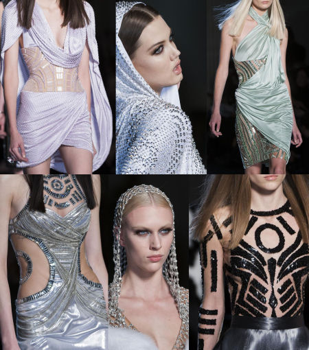 Versace 2014春夏高定细节