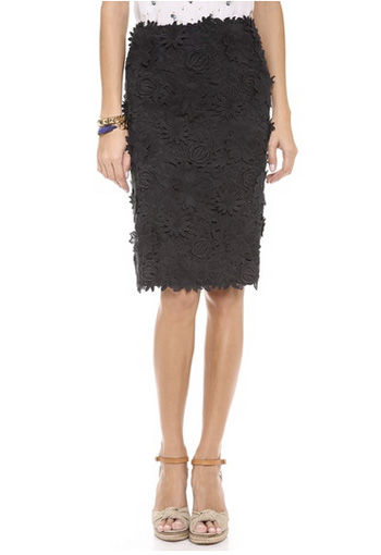 Tory BurchMia 蕾丝半身裙