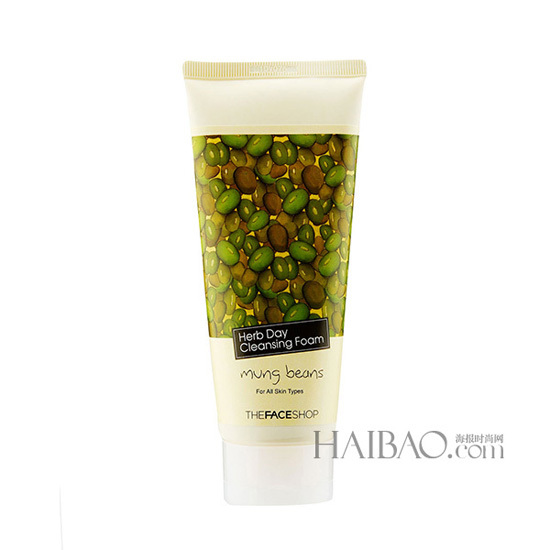 菲诗小铺 (The Face Shop) 草本日记绿豆泡沫洁面乳