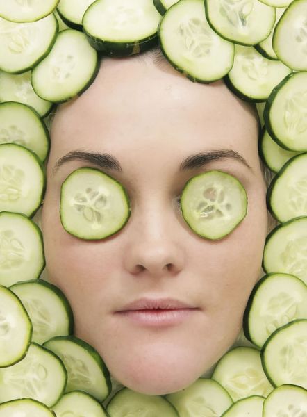 黄瓜敷脸真变黄脸婆