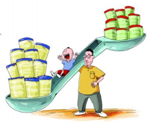 89.54%的人选择购买进口品牌奶粉。