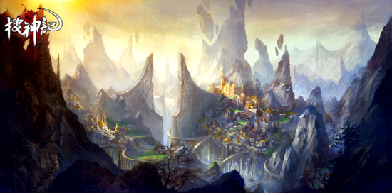 上古五族中“金族”建筑原画