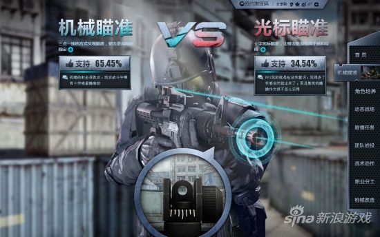 机械瞄准VS光标瞄准