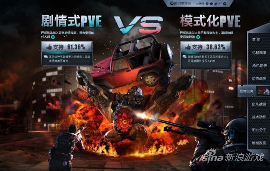 剧情任务PVE VS 模式化PVE
