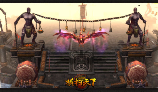 西域风情 黄沙漫天