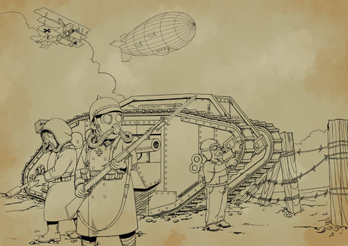 玩具总动员？《玩具战场》绝密原画曝光