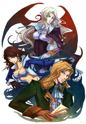 恶魔城月下夜想曲阿鲁卡多,里希特,玛利亚