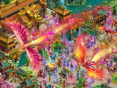 手游《凡仙》战场PVP你争我夺抢荣誉