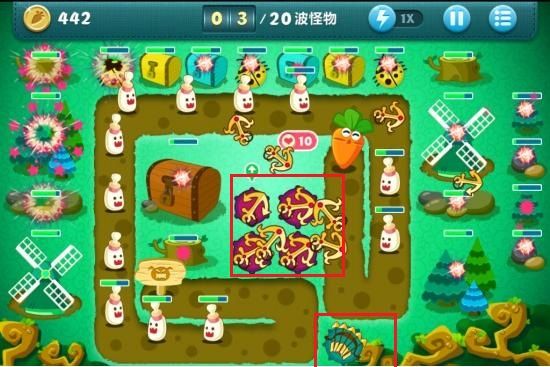 《保卫萝卜》挑战主题第19关