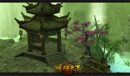 武侠古风场景截图