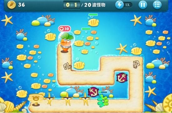 《保卫萝卜》挑战主题第22关