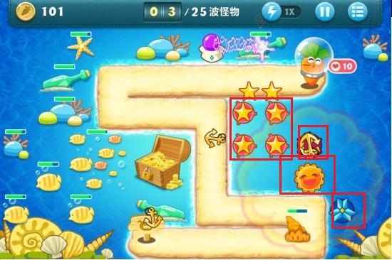 《保卫萝卜》挑战主题第23关