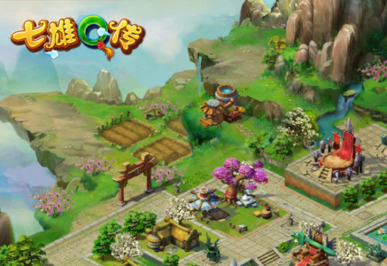 清爽一“夏” 玩转《七雄Q传》绿色中国风